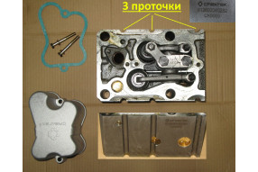 Головка блока цилиндров в сборе WP10 Евро2 (3 проточки) CREATEK