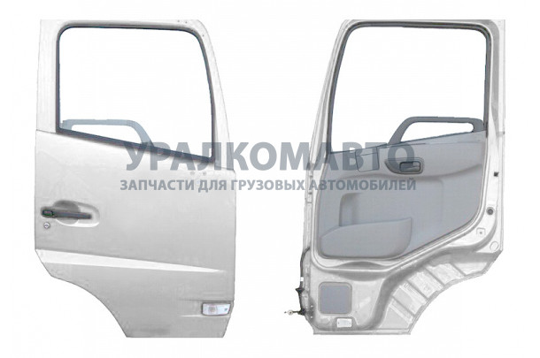 дверь правая белая в сборе (электростеклоподъемник) DONG FENG 6100012-C0102