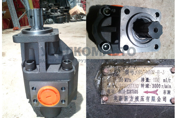 насос подъема кузова HYVA (8 шлицов, M42) SHAANXI 14571231C